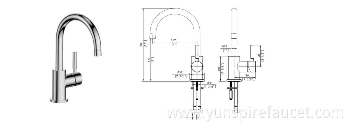 brass basin tap